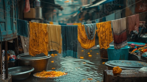 laundromat in india, Dhobi Ghat photo