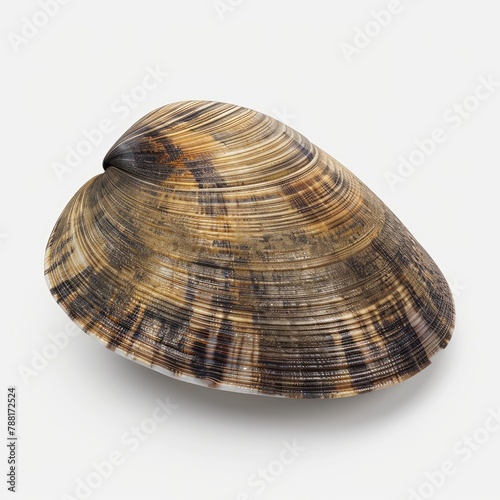 Photo of Clam isolated on white background