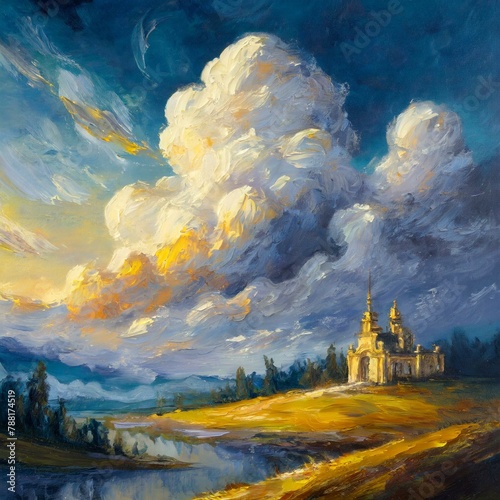 Wolkenmalerei Barock