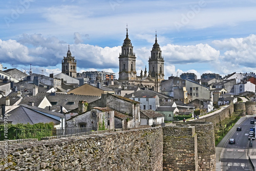 Lugo, Galizia, la cattedrale - Spagna photo