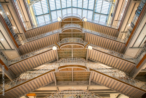 Canvas Print PARIS, FRANCE - MARCH 30, 2024: La Samaritaine department store.