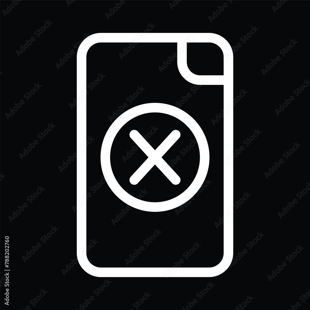 error app symbol icon vector error app symbol icon vector