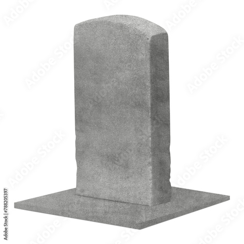 Tombstone png sticker, cemetery image, transparent background