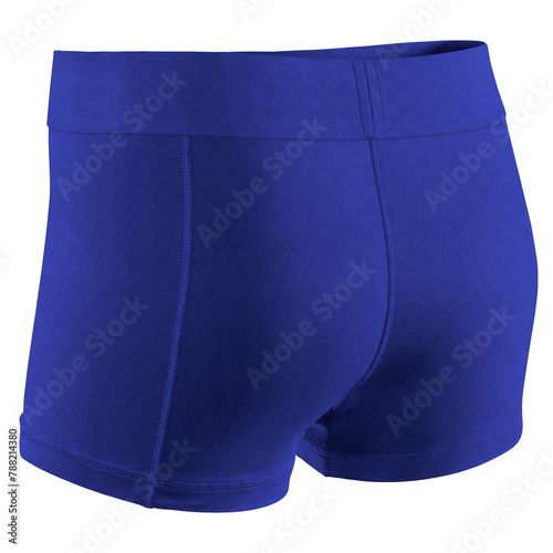 Place your awesome design or typography on top of this Back View Terrific Shorts Mock Up In Blue Storm Color, and you are ready to list them in your shop
