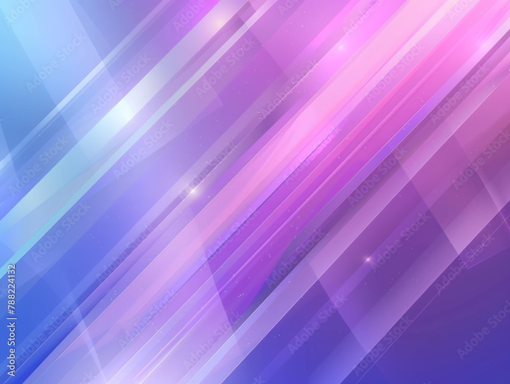 Abstract Purple and Blue Geometric Background