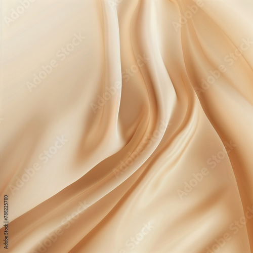 Soft Pastel Beige Background with Smooth Gradient Texture, Serene and Subtle