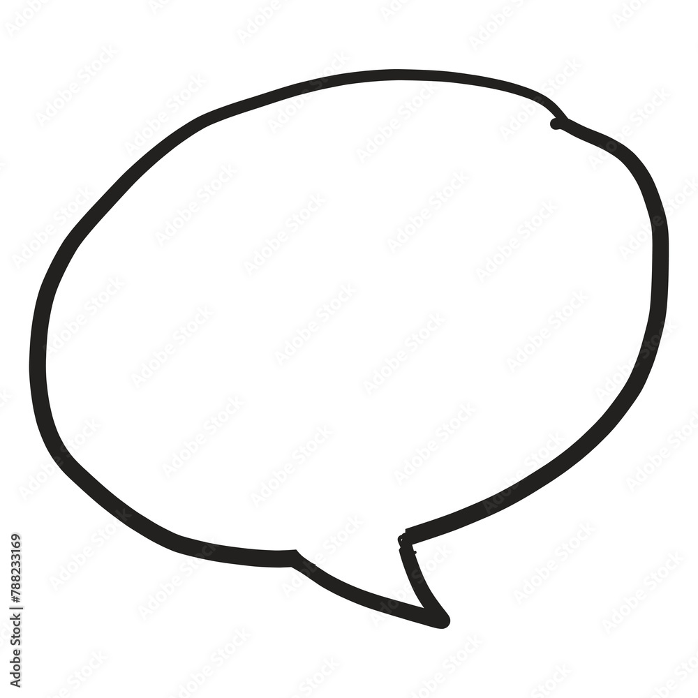 Speech bubble png, doodle clipart in transparent background Speech bubble png, doodle clipart in transparent background
