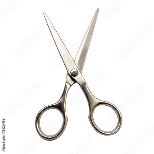 scissor isolated on transparent background