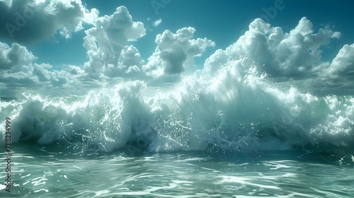 Symphony of Waves  The Essence of Minimalist Seascape. Concept Seascapes  Minimalism  Symphony of Waves  Ocean Photography  Coastal Serenity