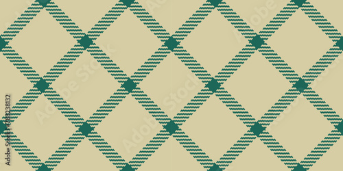Thanksgiving seamless background texture, covering plaid textile pattern. Trim vector check tartan fabric in light and teal colors.