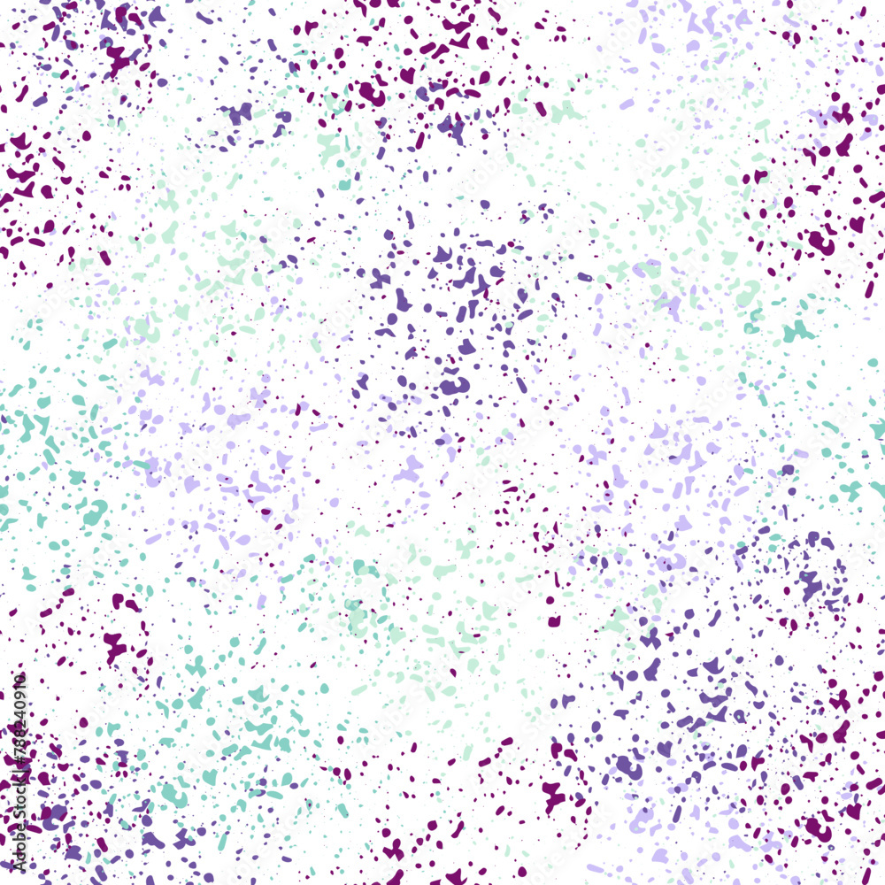 Bubbly colorful hand drawn seamless pattern.