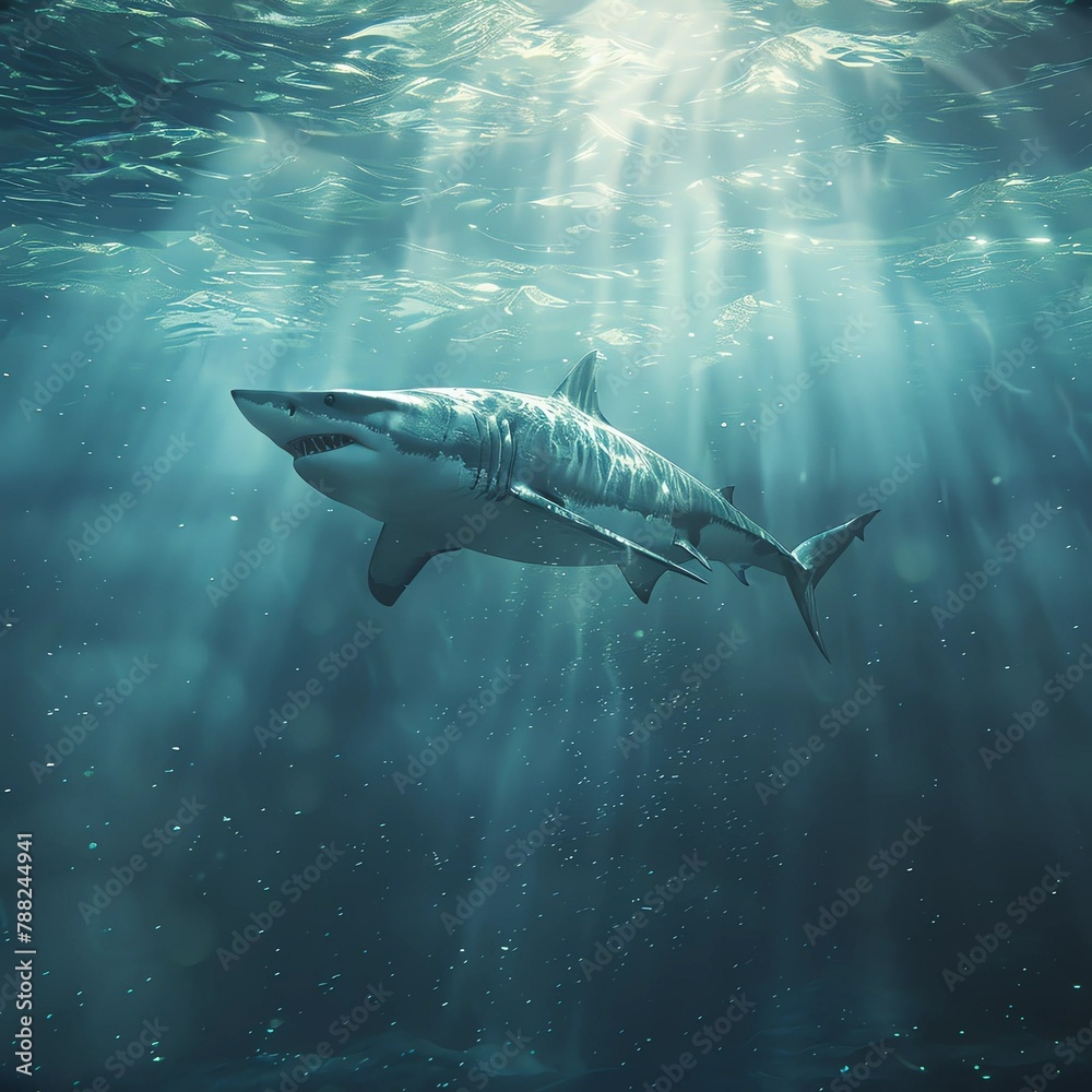 Fototapeta premium great shark