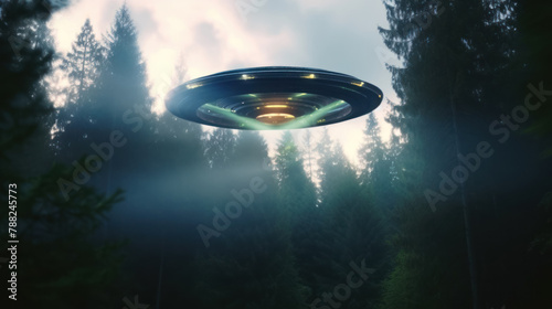 flying saucer, UFO, aliens, science fiction, close