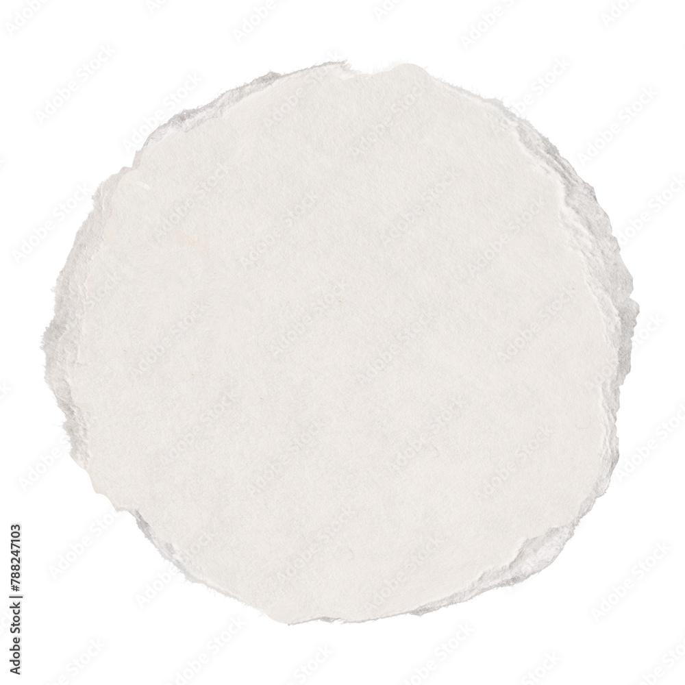 White ripped paper png cut out, round collage element on transparent background White ripped paper png cut out, round collage element on transparent background