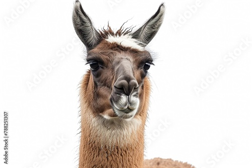 Llama  Isolated on white