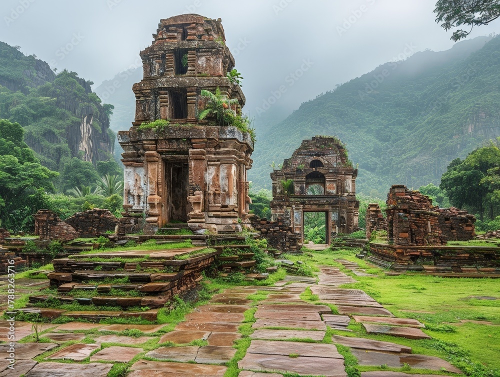 My Son Sanctuary in Vietnam, Hindu temple ruins