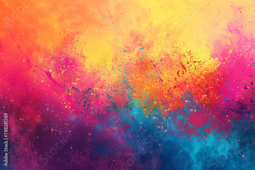 festival of colors holi, colorful background photo