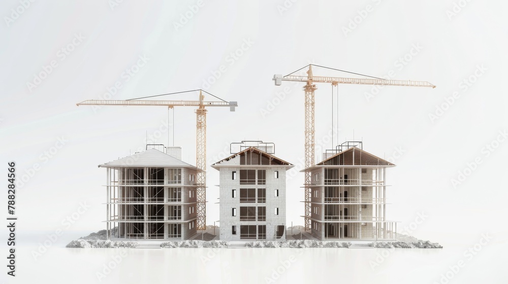 The concept of building and architectural construction contracting