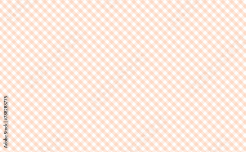 Texture De Fond De Tissu Stationnaire Dessin De Tartan Textile Ornement De Noël Sans Couture Contrôle Vectoriel De Motif à Carreaux En Couleurs Orange Et Foncées photo