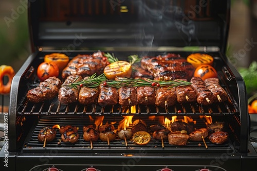 The Definitive Outdoor Grilling Manual: How to Prepare Luxurious Meat Feasts and Savory Barbecues with Professional Tips and Techniques. photo