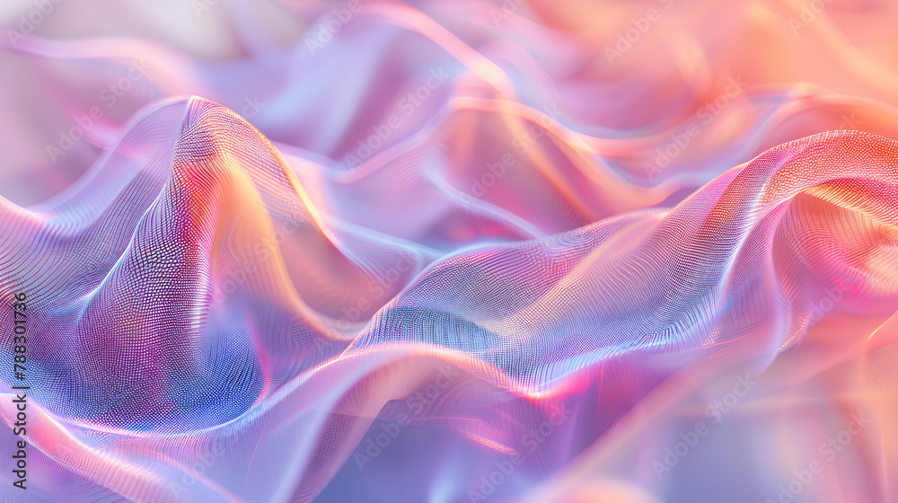 Dreamy Swirls of Pink and Blue Dreamy Swirls of Pink and Blue