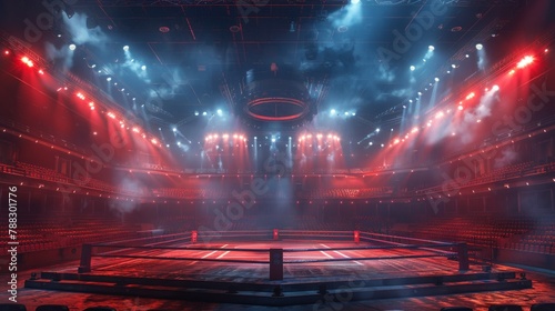 arena for sports fighting
