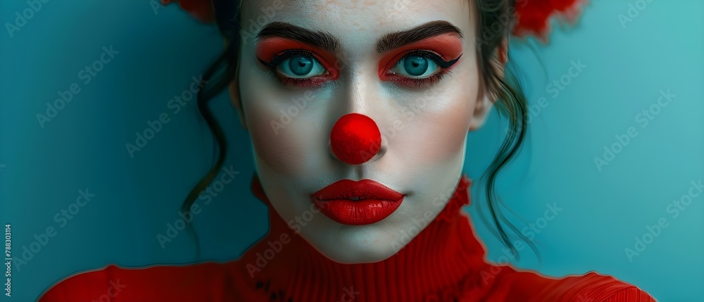 Red Nose Day Spirit with a Minimalist Twist. Concept Fundraising Ideas