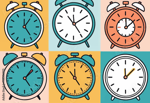 Free Download Hand-drawn Doodle Sketch of Business Time Management and Project Deadline Concept - GFXLoad