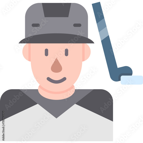 Hockey Player Icon