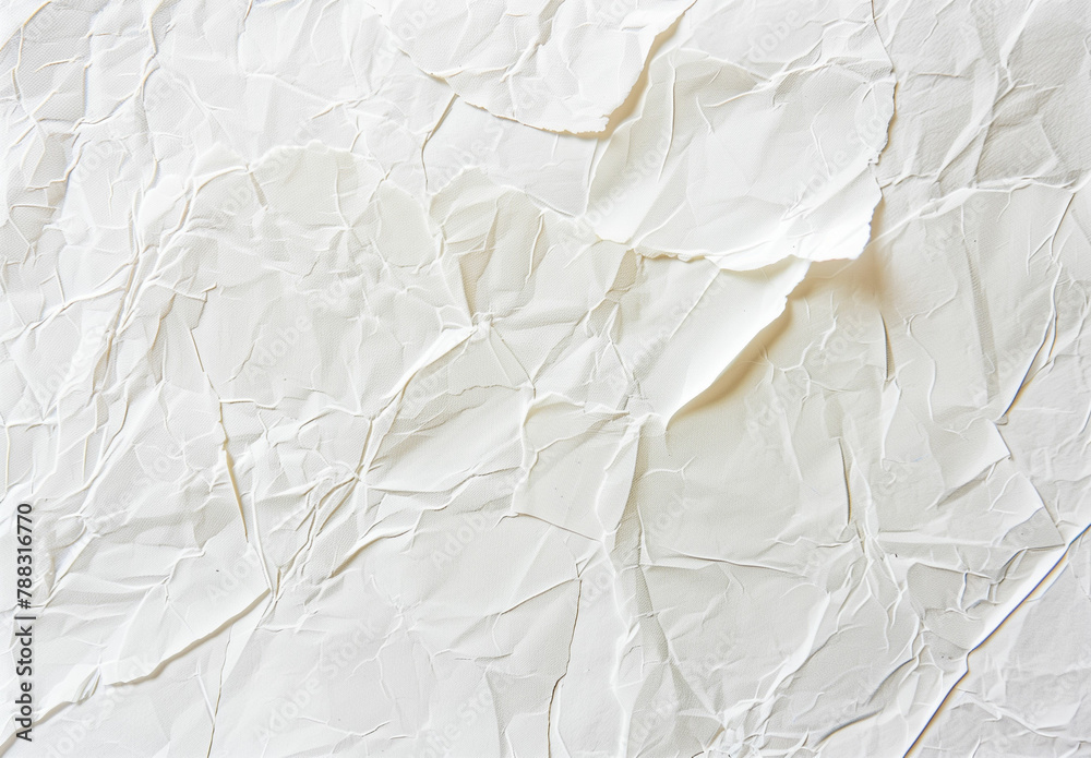 Fototapeta premium crumpled paper background, paper background with Korean paper texture