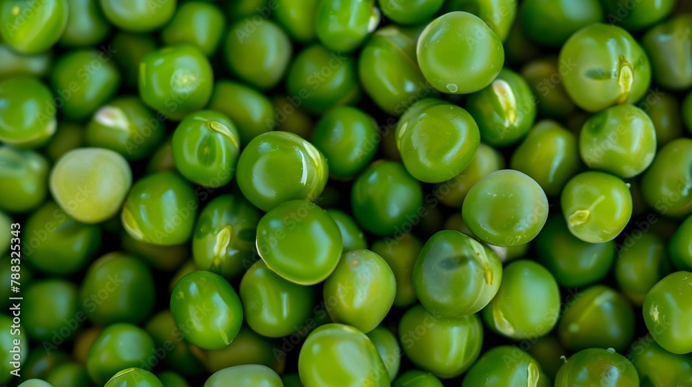 Close Up of green peas. Close Up of green peas.