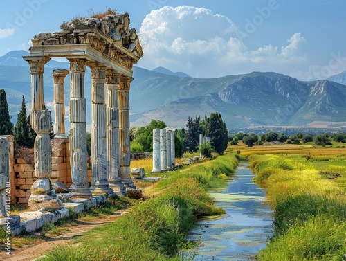 Aphrodisias, ancient Greek city in Turkey photo
