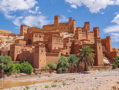 Ait Benhaddou, ancient ksar in Morocco photo