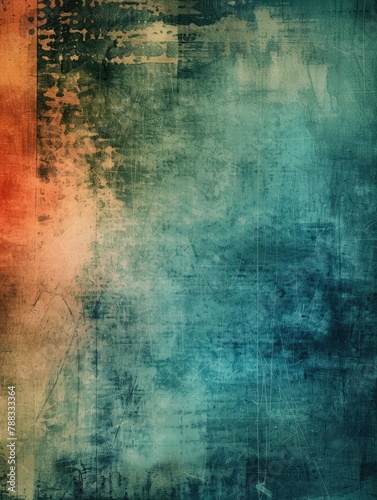 Grunge Business Wallpaper with Vibrant Colorful Abstract Textures and Moody Atmospheric Effects