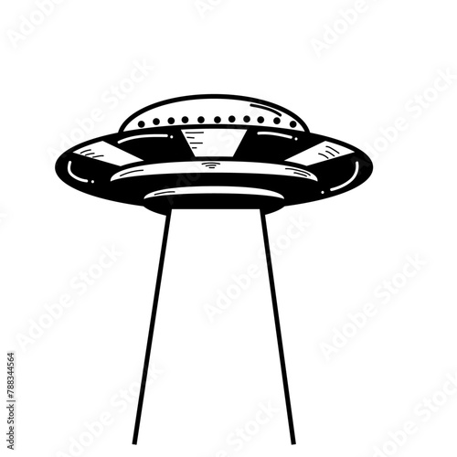 Alien Abduction Svg