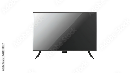  32-inch LED TV with a black frame and base shown from the front on a white background 