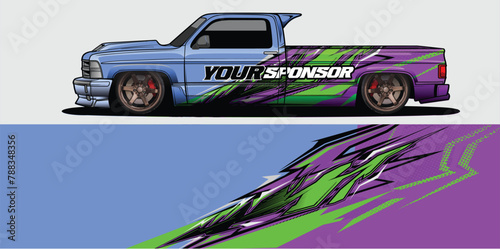 Dynamic Vector Backgrounds for Standout Vehicle Wraps
