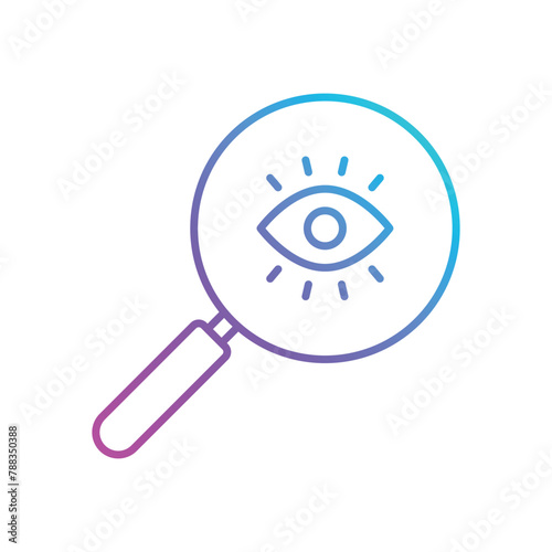 Mystery vector icon