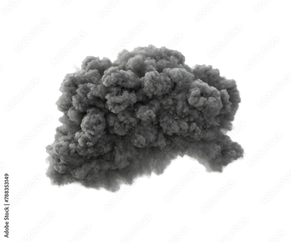 black grey Smoke on transparent background black grey Smoke on transparent background