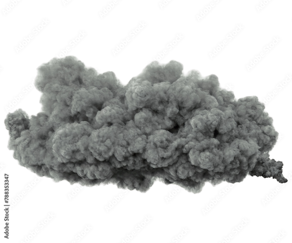 black grey Smoke on transparent background black grey Smoke on transparent background