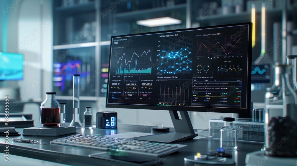 Pharmaceutical Quality Control: AI Lab Interface Pharmaceutical Quality Control: AI Lab Interface