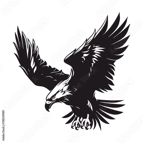 eagle tattoo illustration