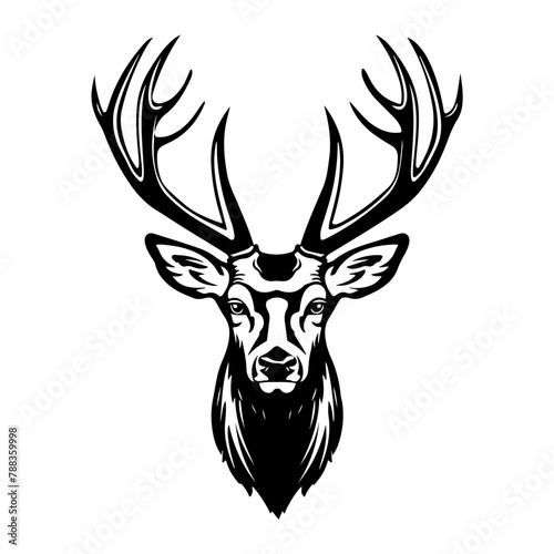 deer head vector