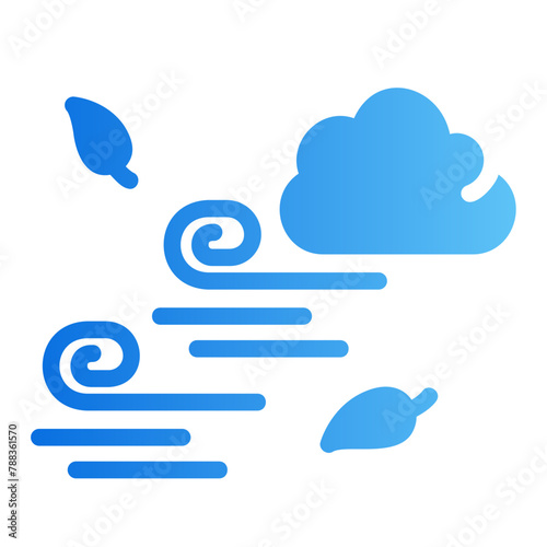 wind gradient icon