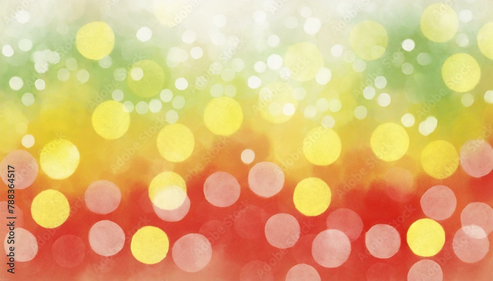 Polka dot illustration background in watercolor style.