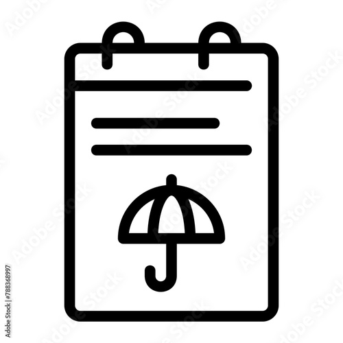 insured line icon