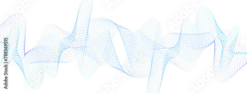 Abstract sound wave, music wave, voice, radio signal frequency technology and digital voice visualization. Audio sound symbol. Abstract colorful sound, voice, music curved and wave lines background.  