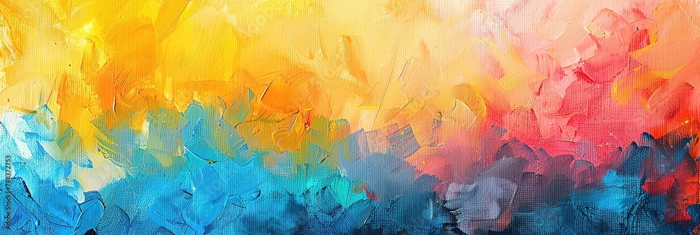 Abstract acrylic and watercolor painting background
