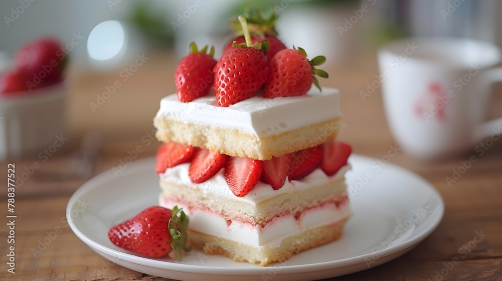 苺のショートケーキ 苺のショートケーキ