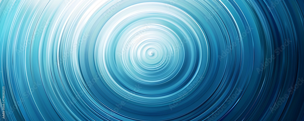 Light blue gradient background with radial effect wallpaper. generative ai Light blue gradient background with radial effect wallpaper. generative ai